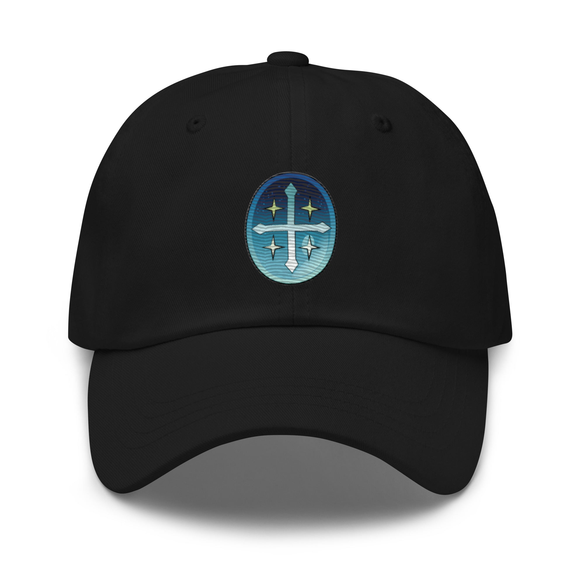 Celestial Seal Dad Cap - Blue symbol