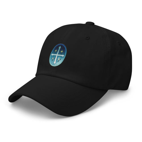 Celestial Seal Dad Cap - Blue symbol