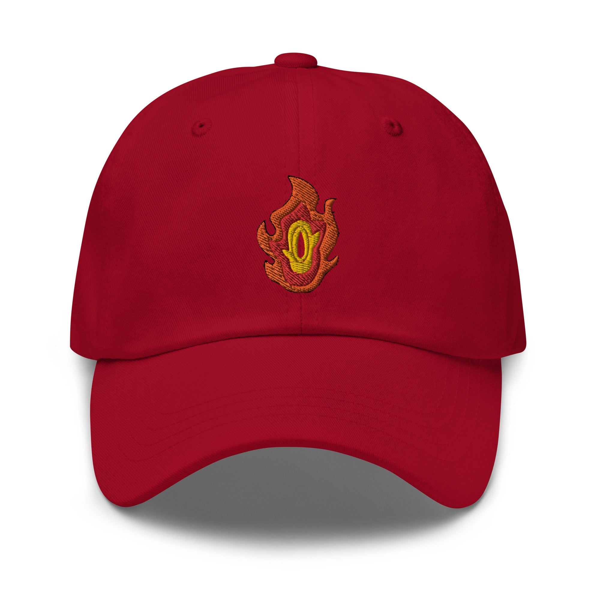Ember Crest Dad Cap- Flame-Inspired Design