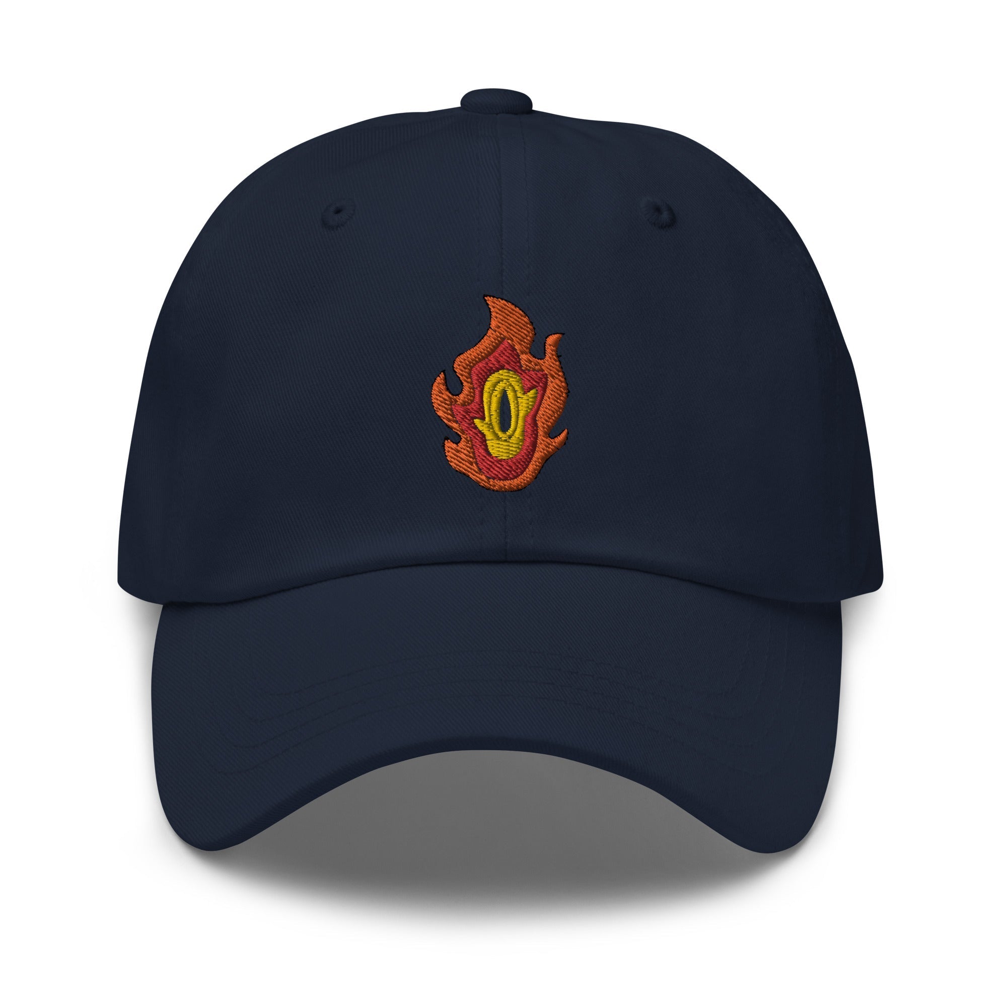 Ember Crest Dad Cap- Flame-Inspired Design