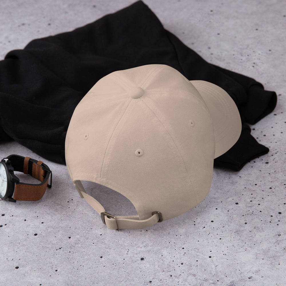 Embroidered Cotton Dad Hat