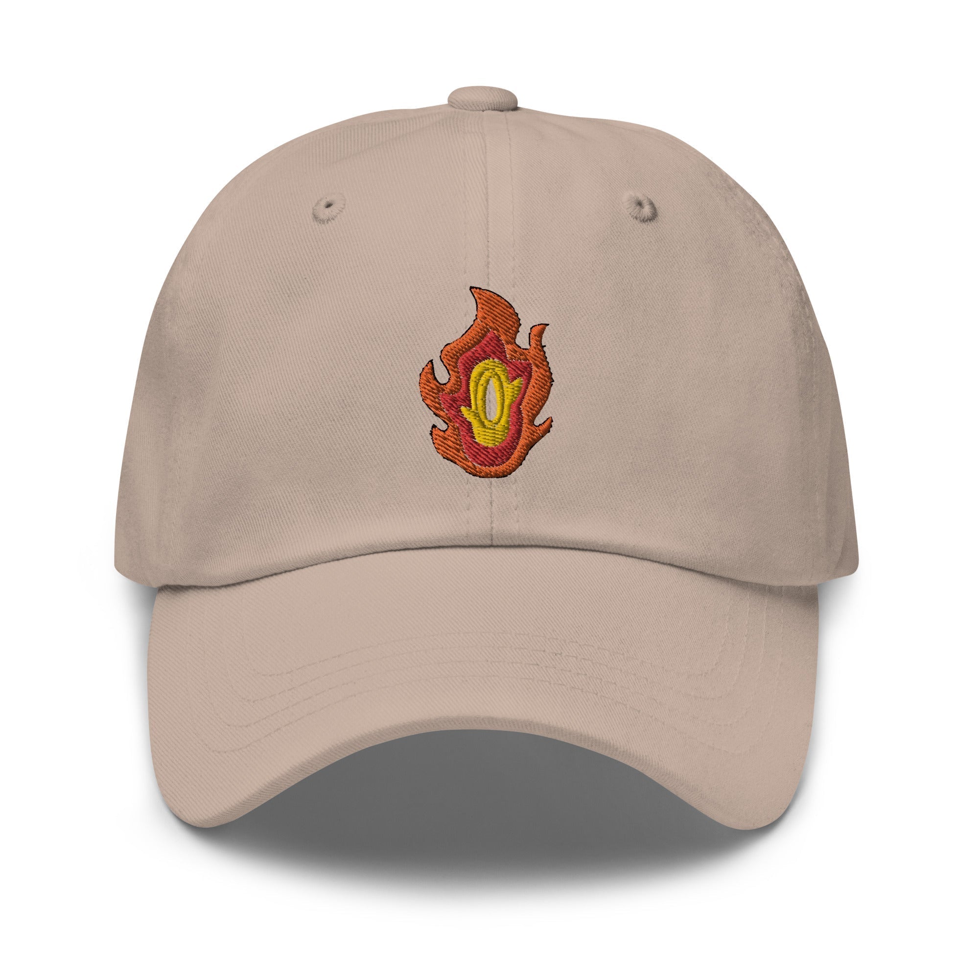 Ember Crest Dad Cap- Flame-Inspired Design