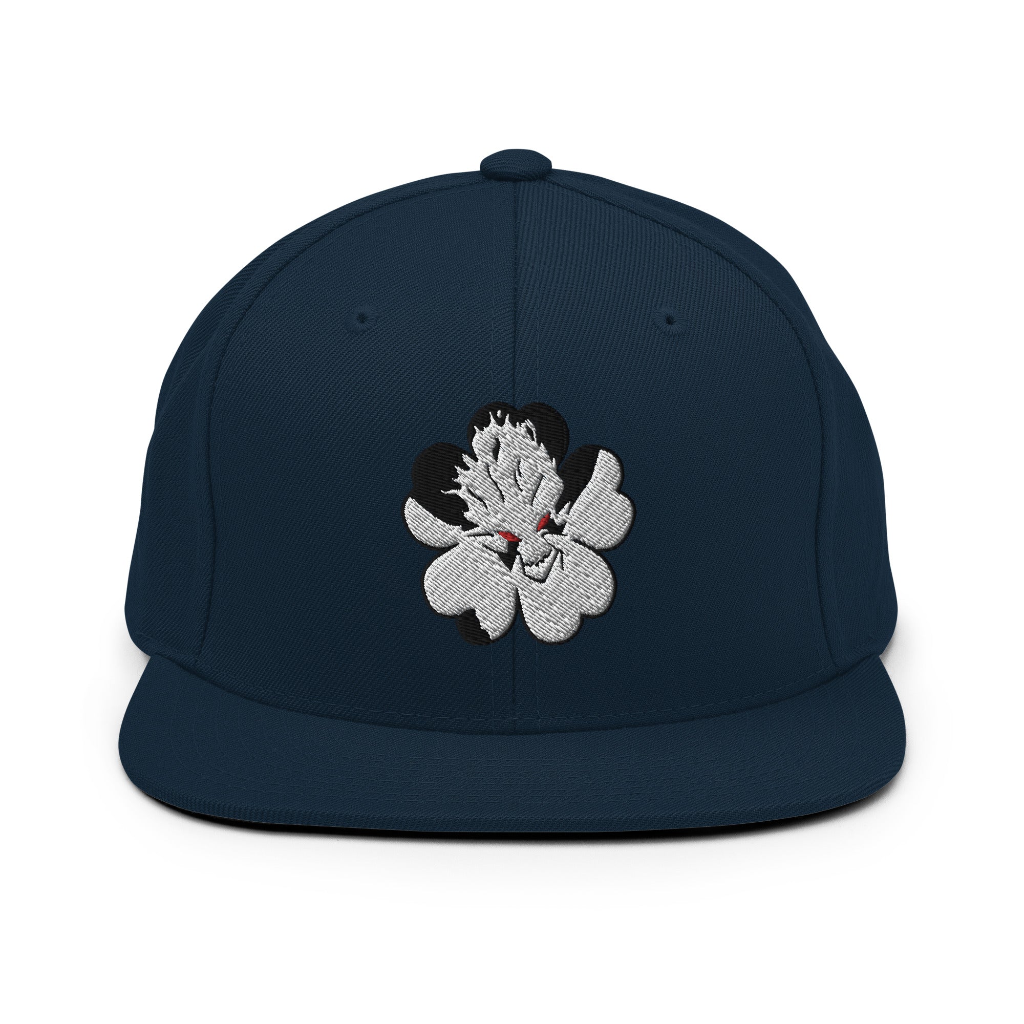 Structured Wool-Blend Snapback Hat