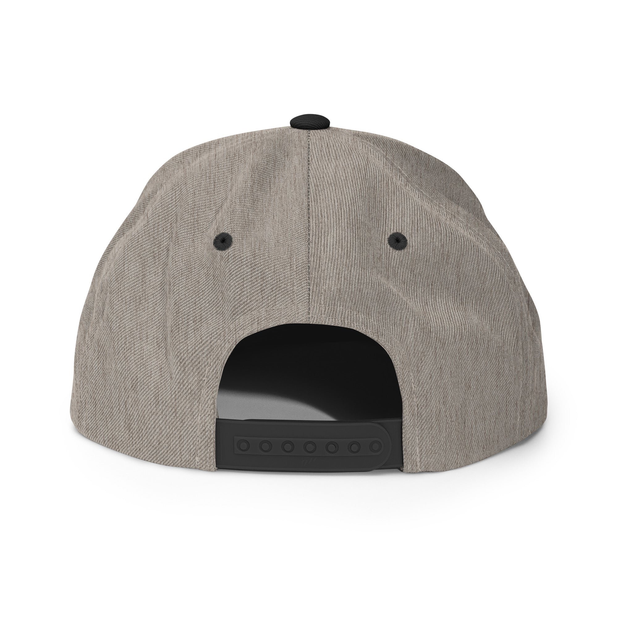 Structured Wool-Blend Snapback Hat