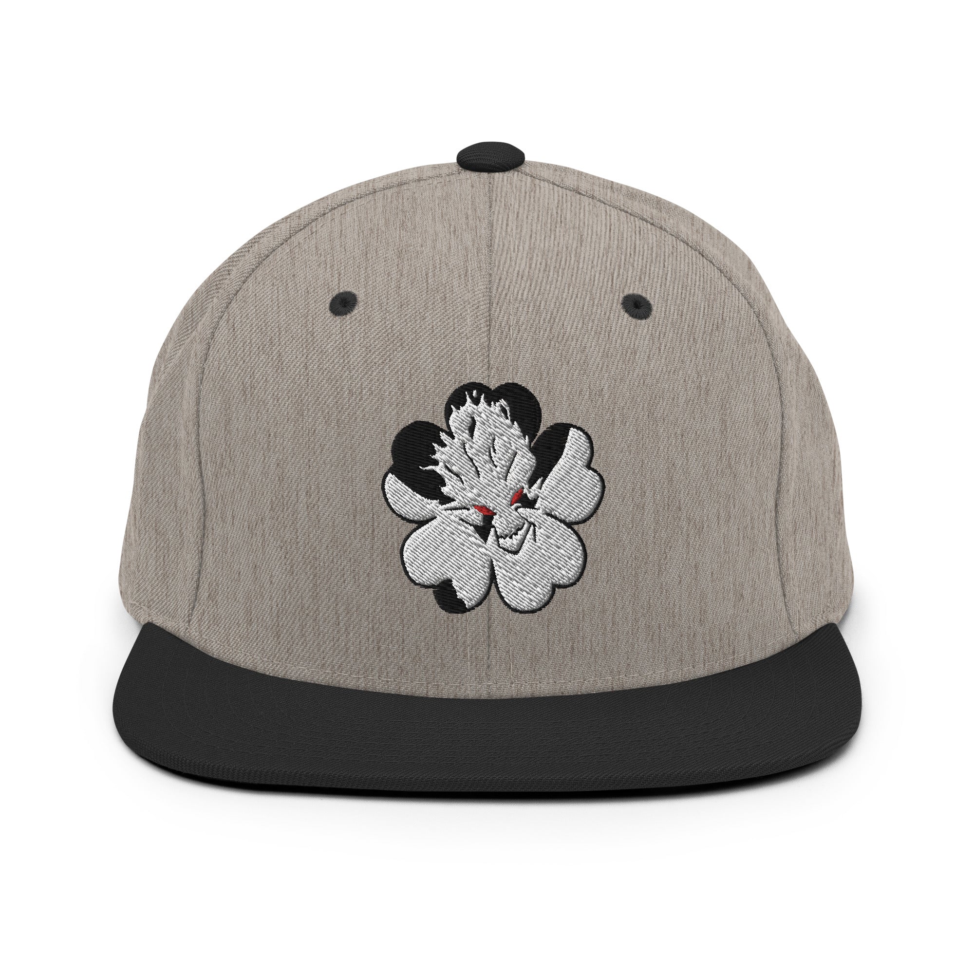 Structured Wool-Blend Snapback Hat