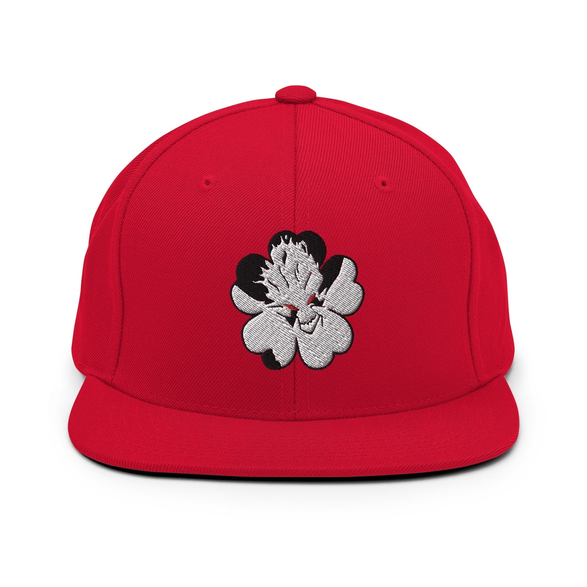 Structured Wool-Blend Snapback Hat