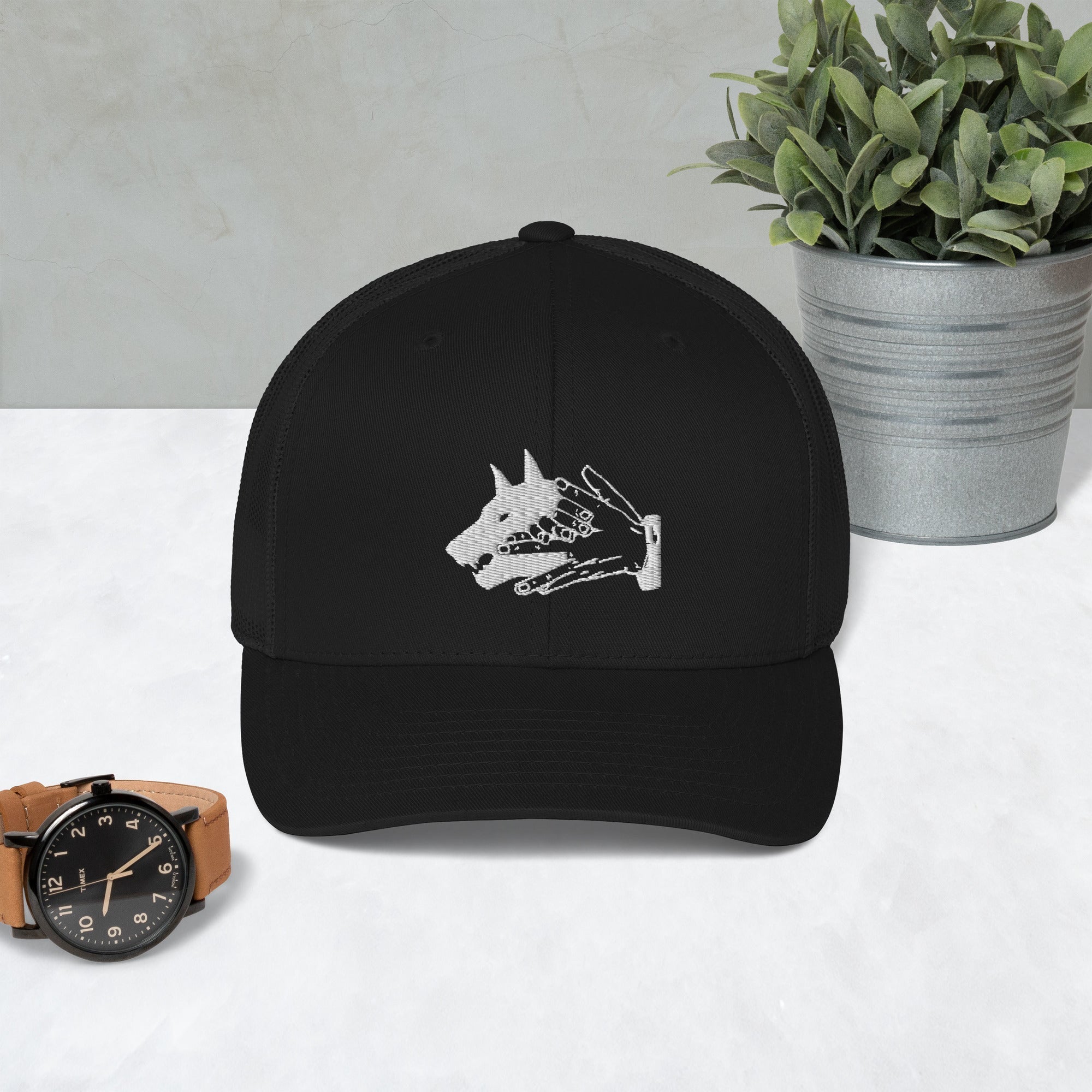Spear Mark Snapback Cap - Trucker Cap