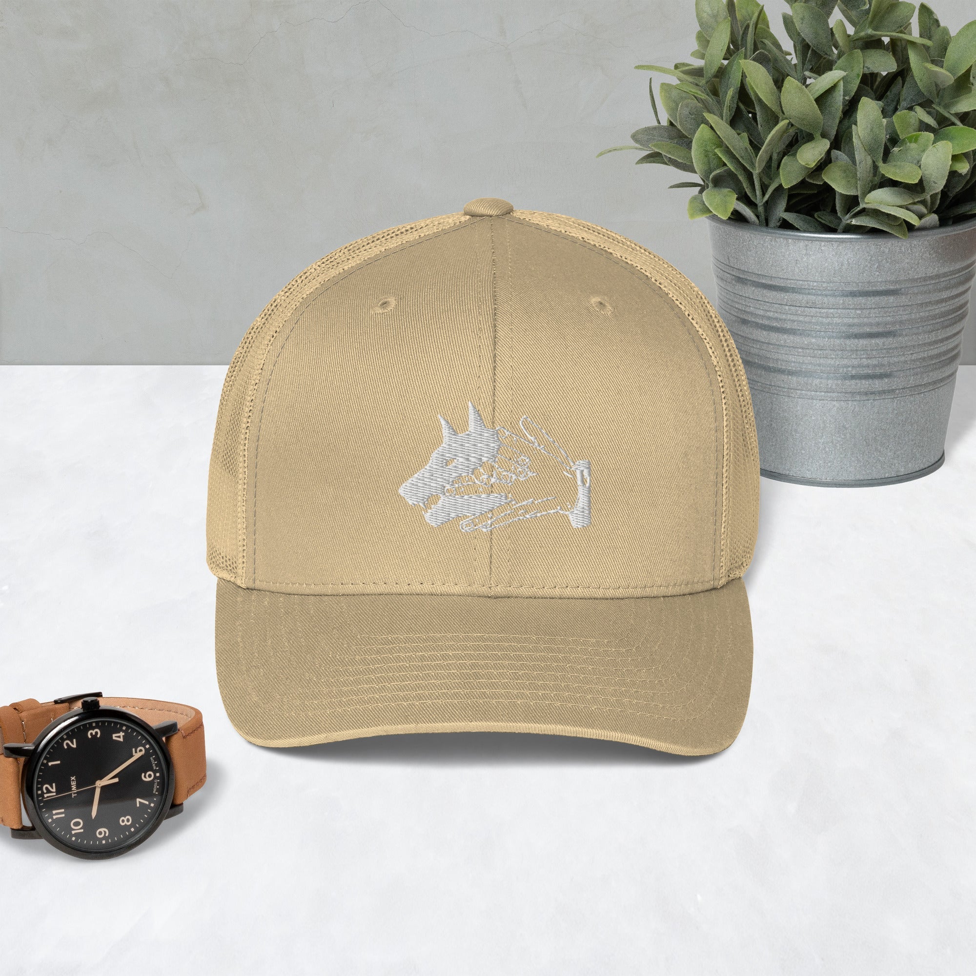 Spear Mark Snapback Cap - Trucker Cap