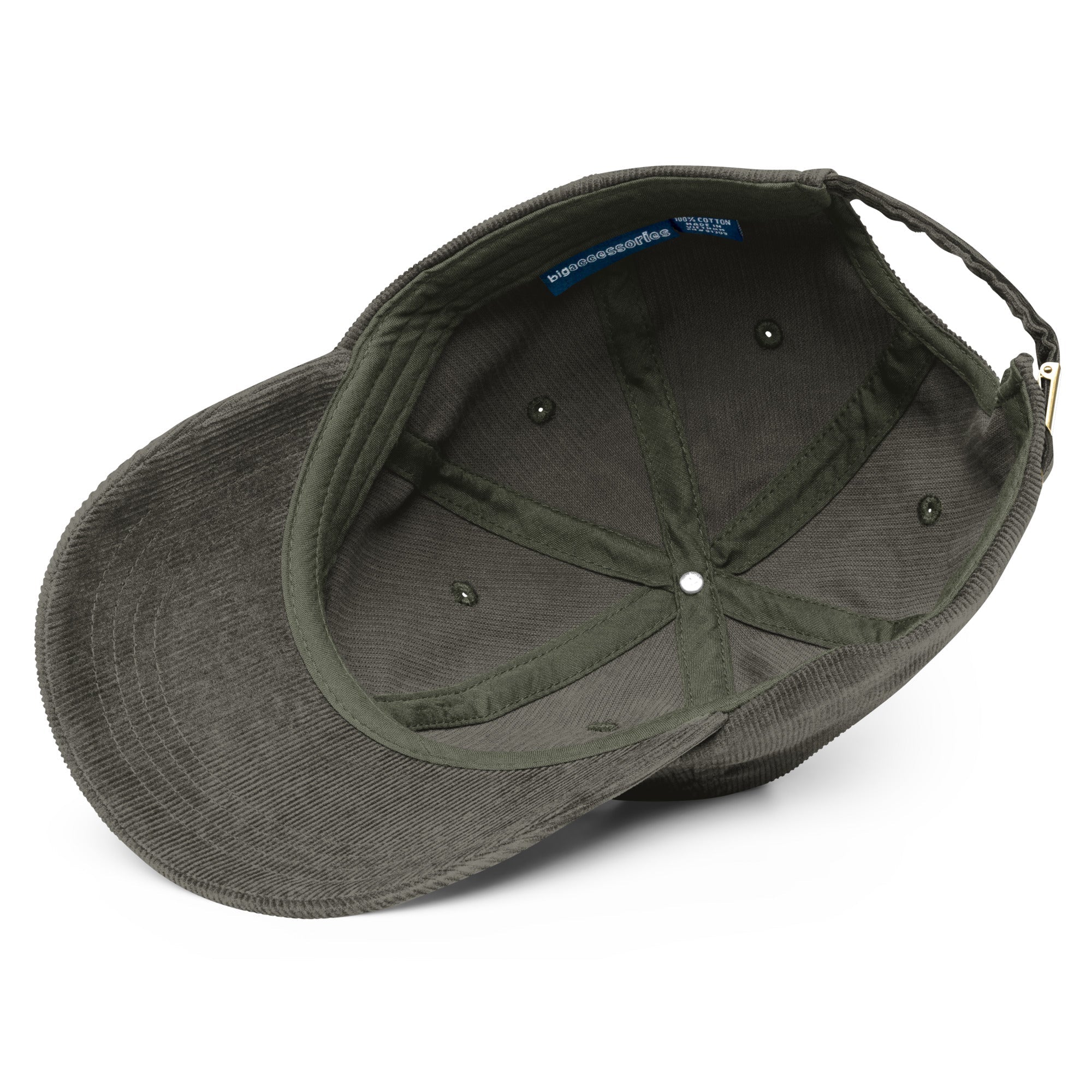 Unstructured Cotton Corduroy Cap